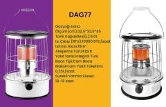 KEROSENE DAG77 GAZYAĞI SOBASI